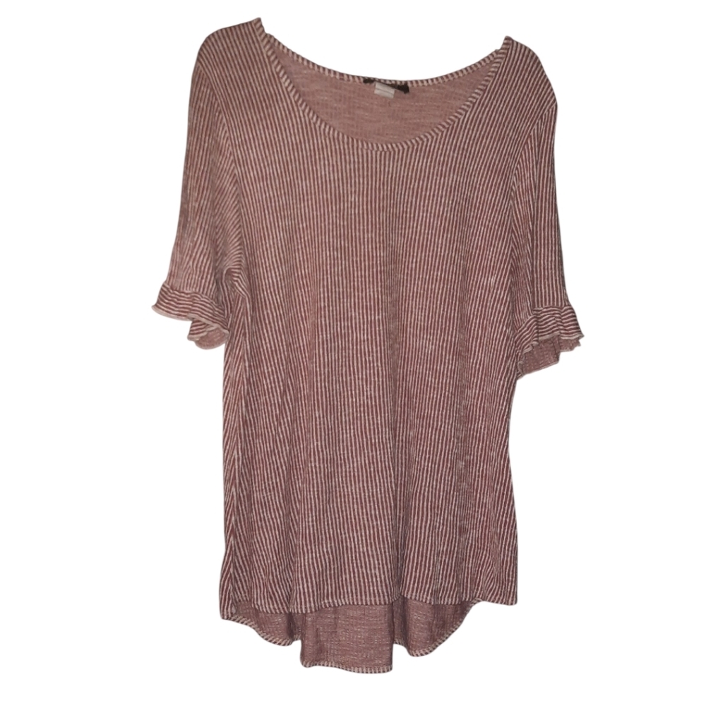 Promises Promises Short Sleeve Blouse Size 3X